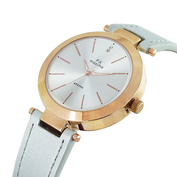 Maxima ATTIVO Women Silver Dial Analogue Watch - O-56902LMLR